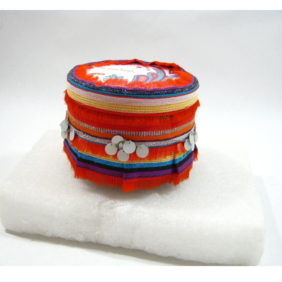 Keepsake Jewelry Trinket Box for Mementos Desk Items w/ Mini Journal + Potpourri - Picture 2 of 7